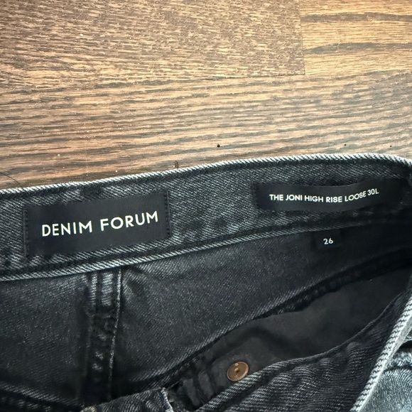 Denim Forum The Joni High Rise Loose 30L - Picture 2 of 3